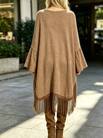 Women's Retro Tassel Patchwork Art Casual Stylish Long Sleeve Linen Shirt