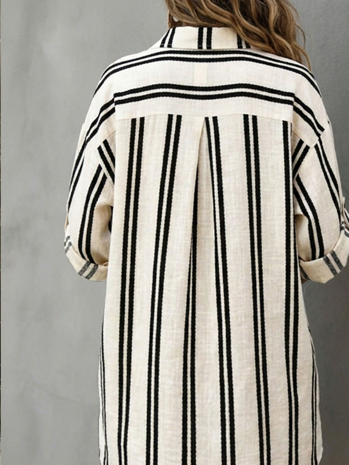 Women’s Short Sleeve V-neck Flowy Chiffon Midi Dress With Pockets