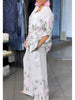 Casual Floral Print Shirt And Trousers Two-piece Set